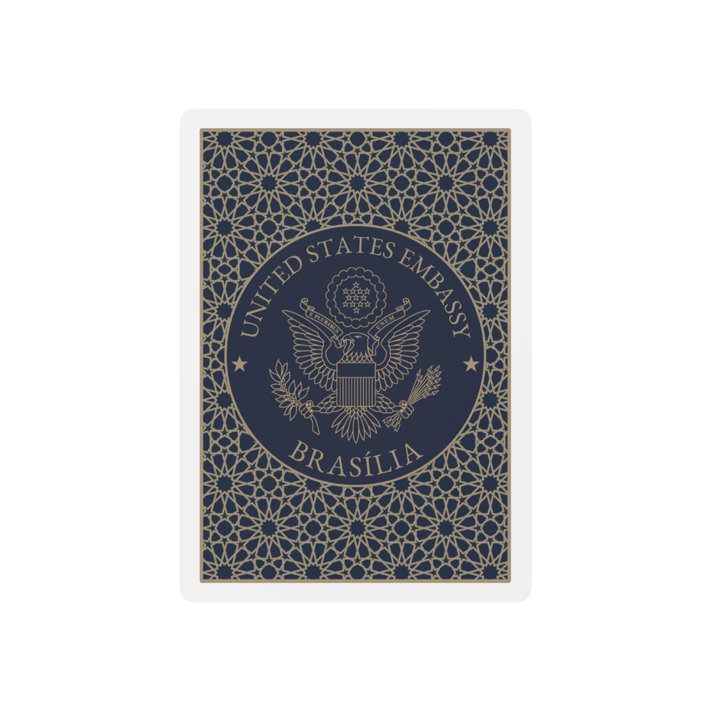 Elegant Playing Cards: Brasilia