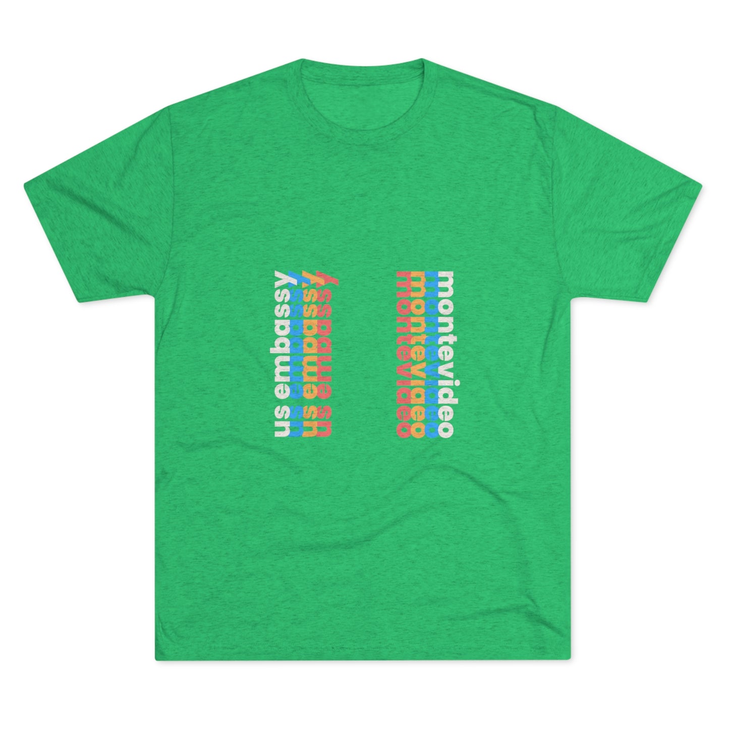 Retro Verso T-Shirt: Montevideo