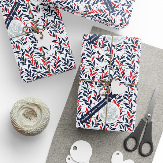 Finding Peace Wrapping Paper: Tegucigalpa