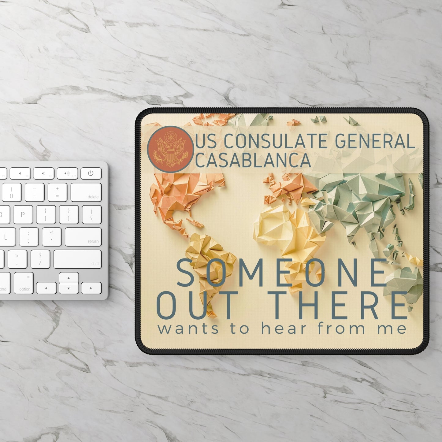Gorgeous Reminder Mouse Pad: Casablanca