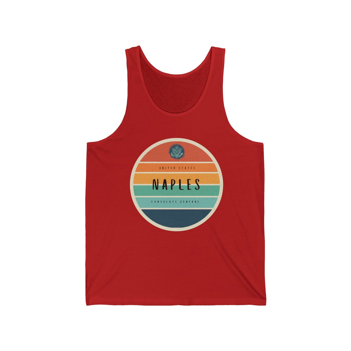 Setting Sun Tank Top: Naples