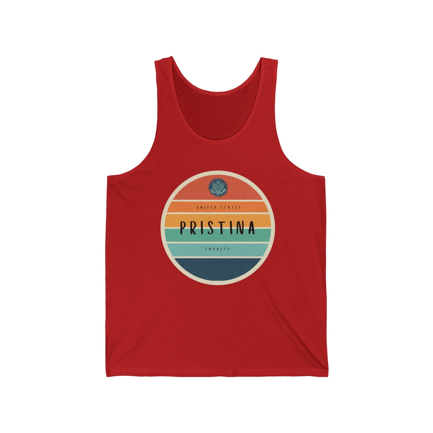 Setting Sun Tank Top: Pristina