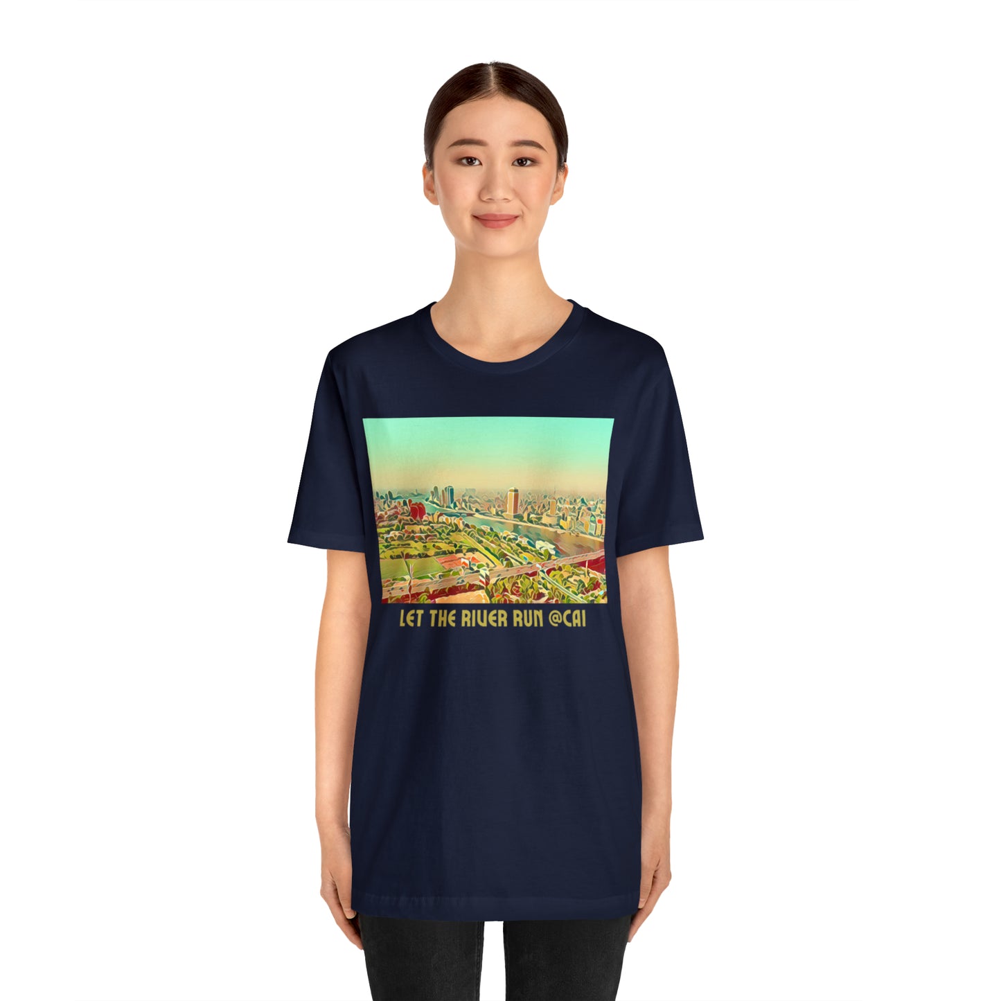 Comfy Short Sleeve T-Shirt: Cairo