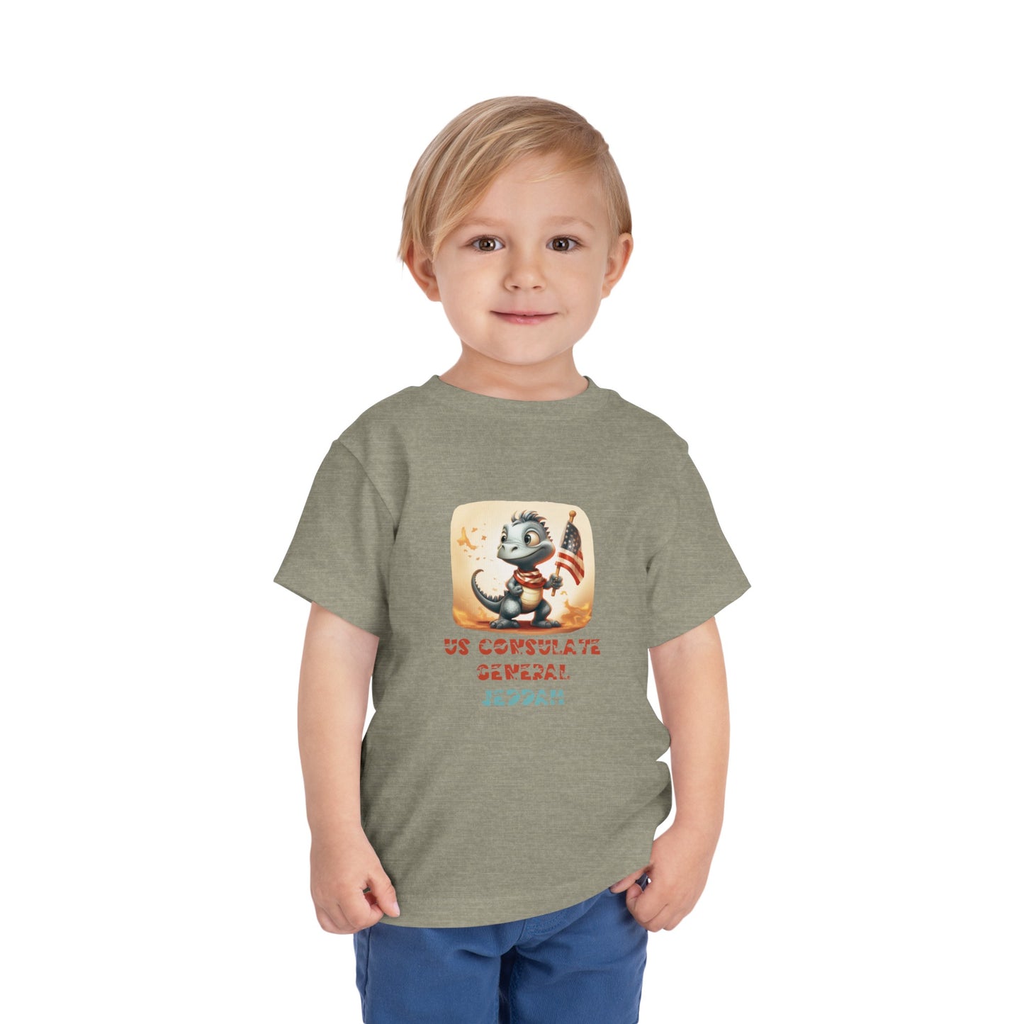Kid's Dinosaur T-Shirt: Jeddah