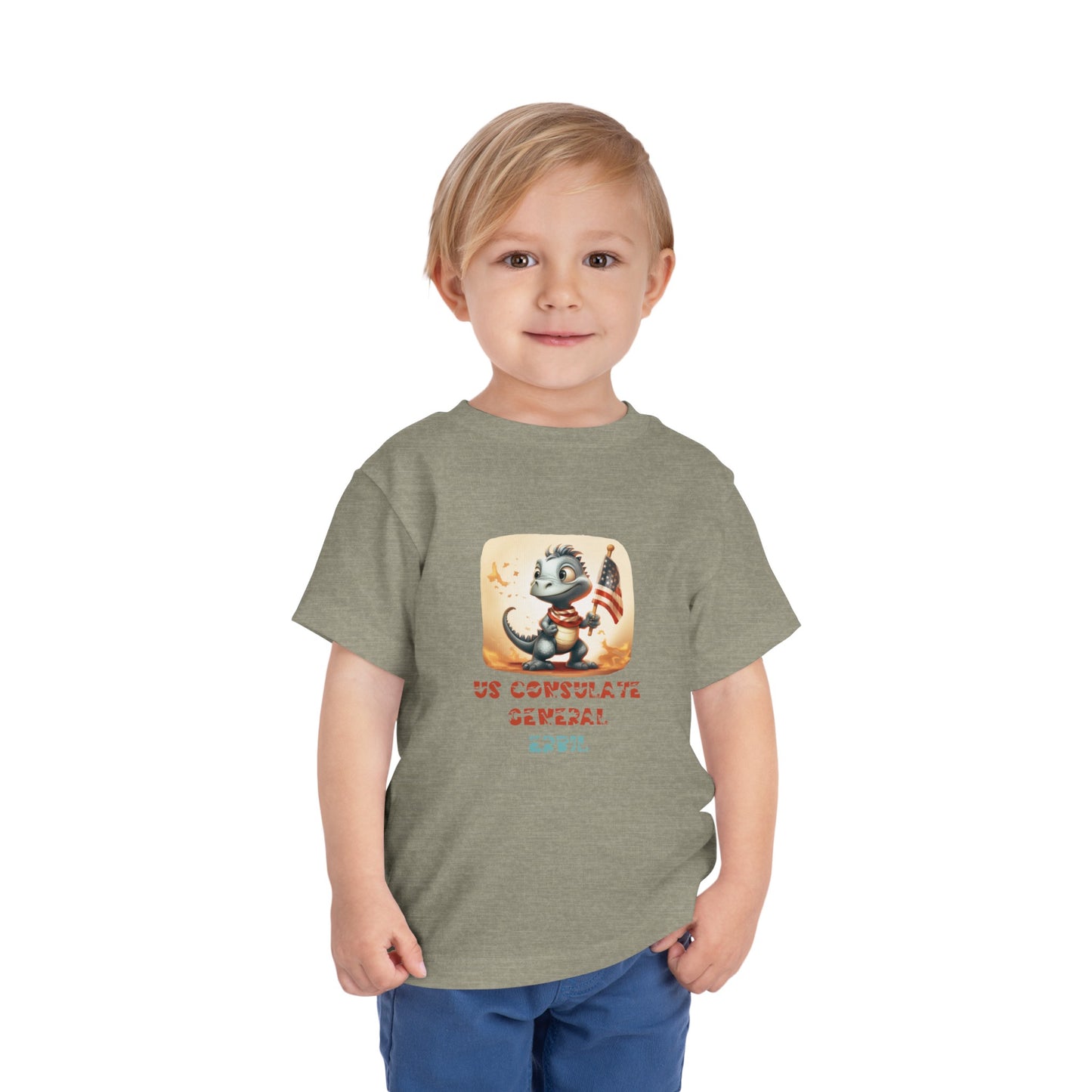 Kid's Dinosaur T-Shirt: Erbil