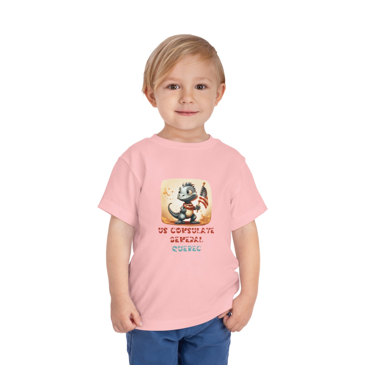 Kid's Dinosaur T-Shirt: Quebec