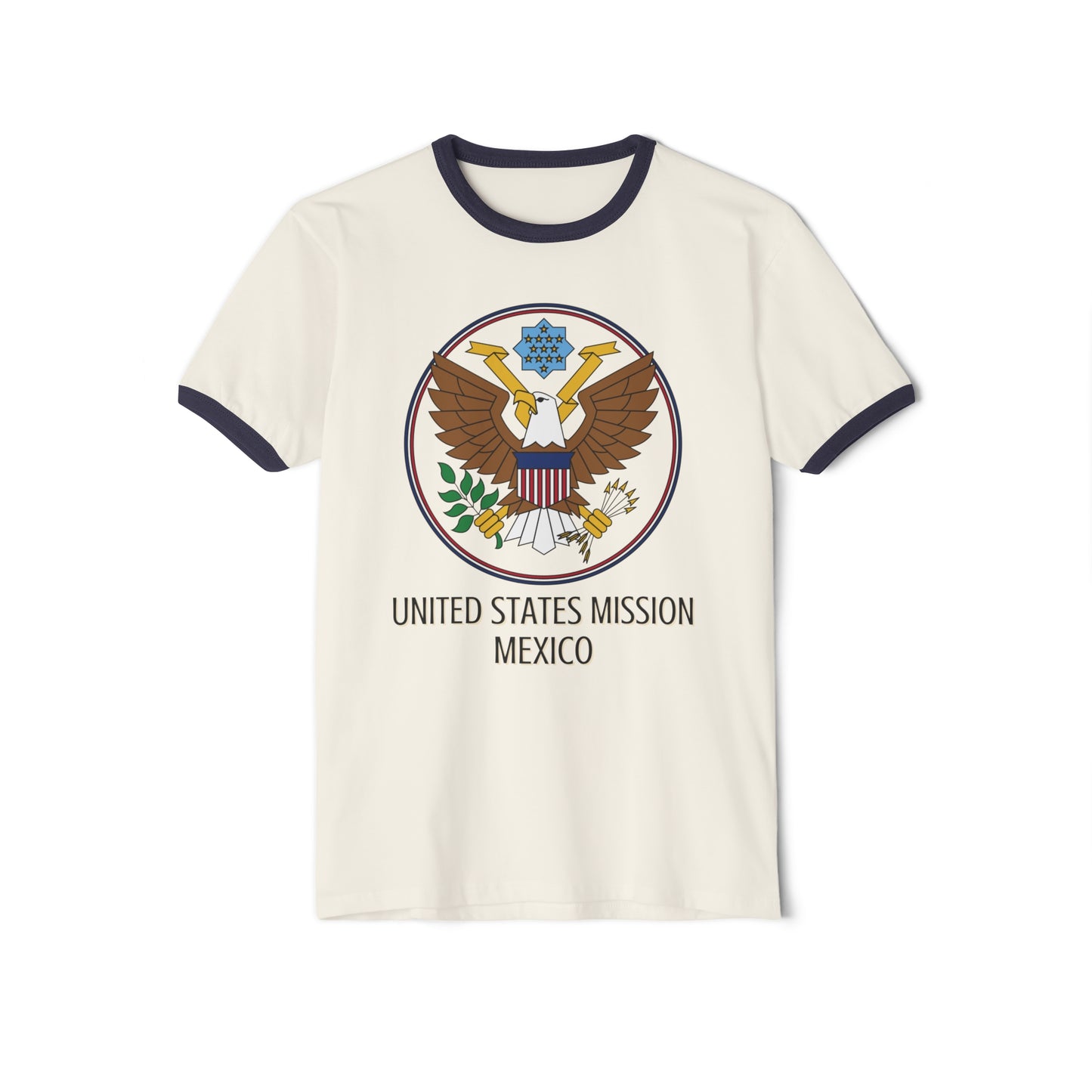 Art Deco Ringer T-Shirt: Mexico