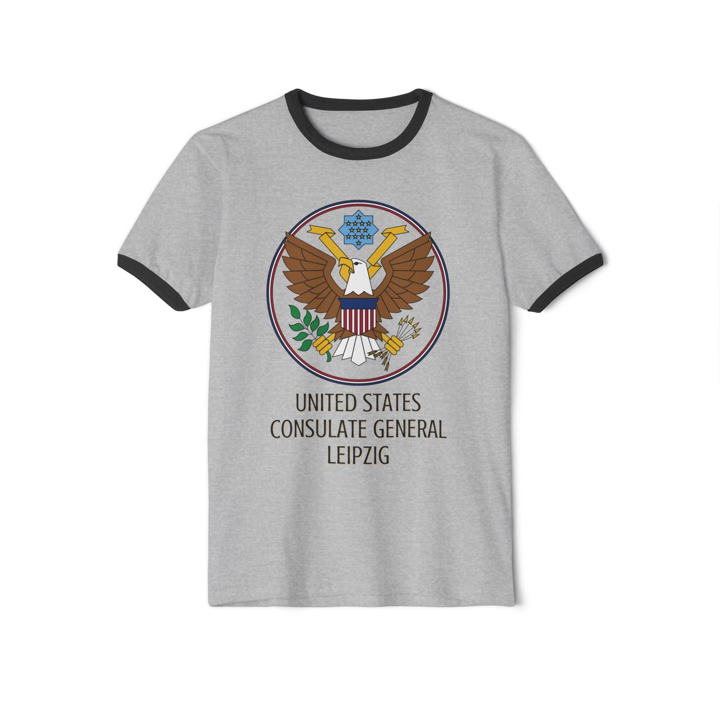 Art Deco Ringer T-Shirt: Leipzig