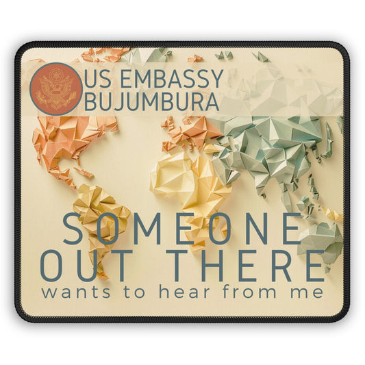 Gorgeous Reminder Mouse Pad: Bujumbura