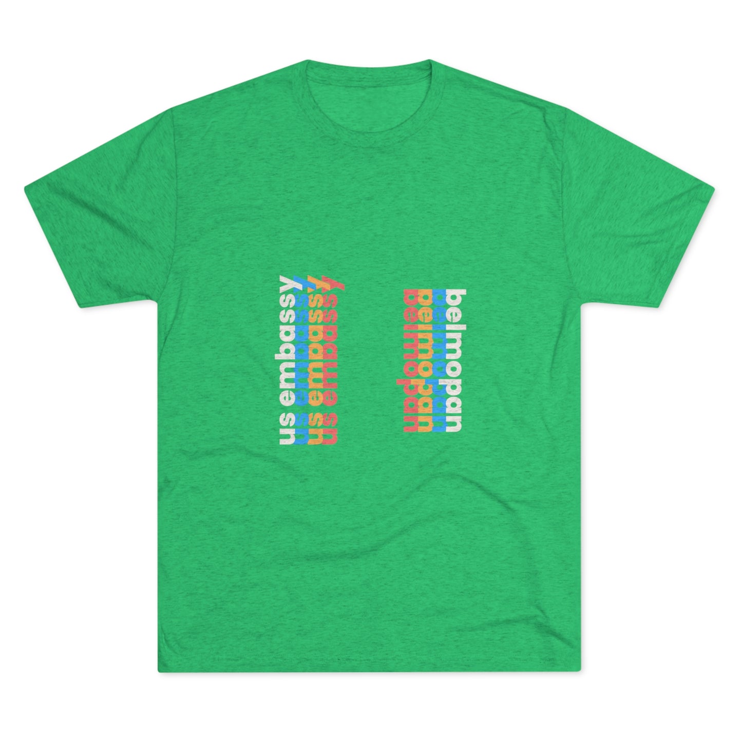 Retro Verso T-Shirt: Belmopan