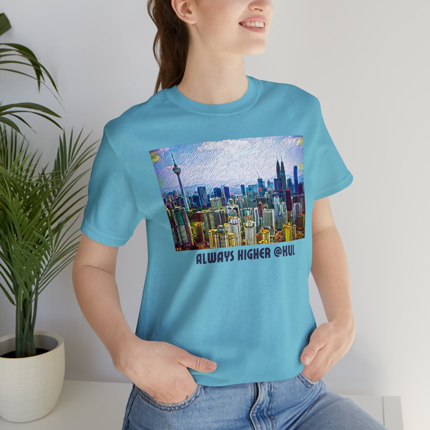 Comfy Short Sleeve T-Shirt: Kuala Lumpur