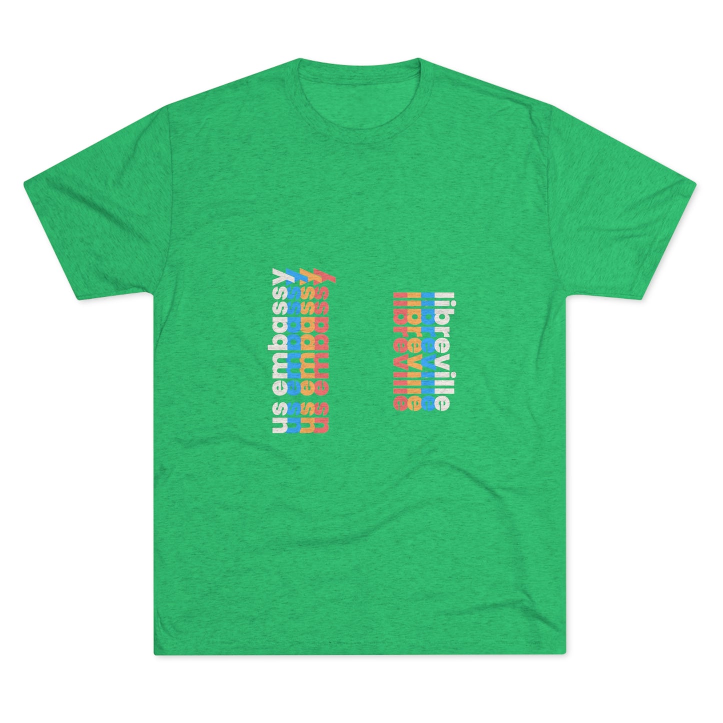 Retro Verso T-Shirt: Libreville