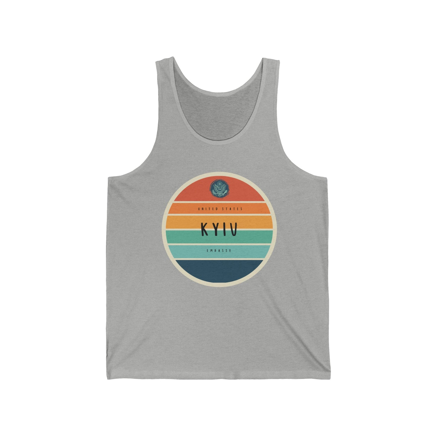Setting Sun Tank Top: Kyiv