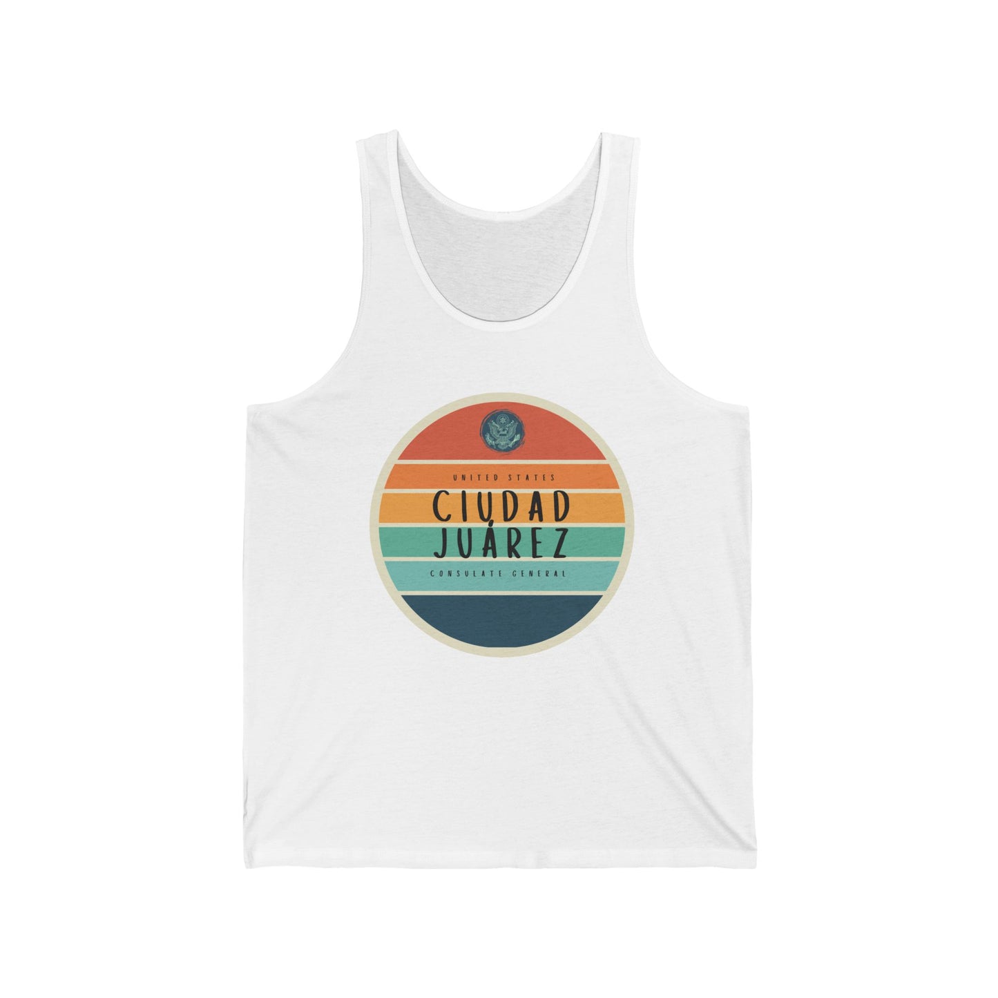 Setting Sun Tank Top: Ciudad Juárez