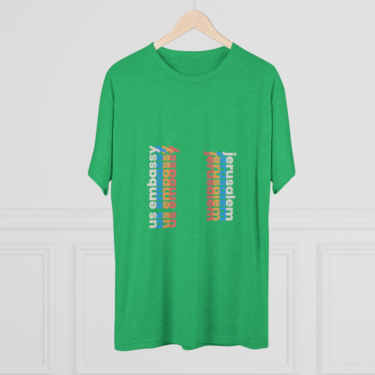 Retro Verso T-Shirt: Jerusalem