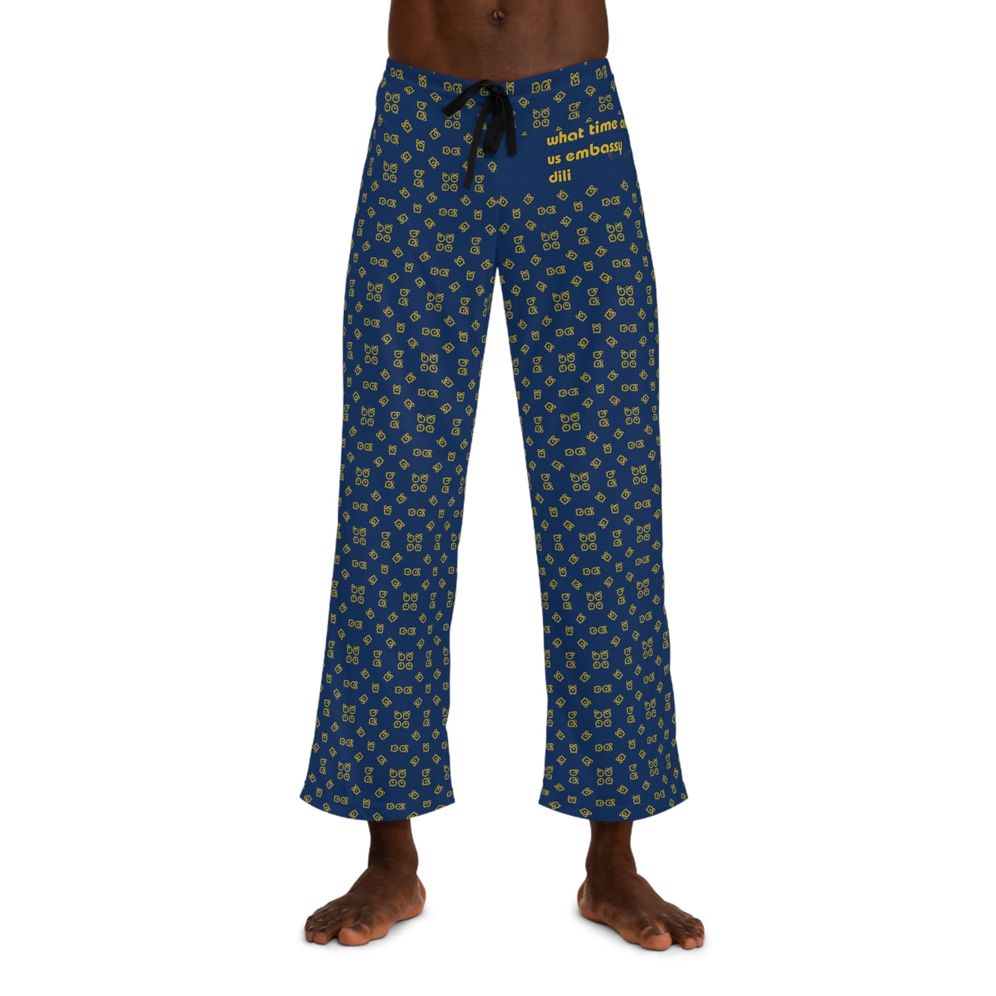 For the Jetlag Addict in Him, Men's Pajamas: Dili