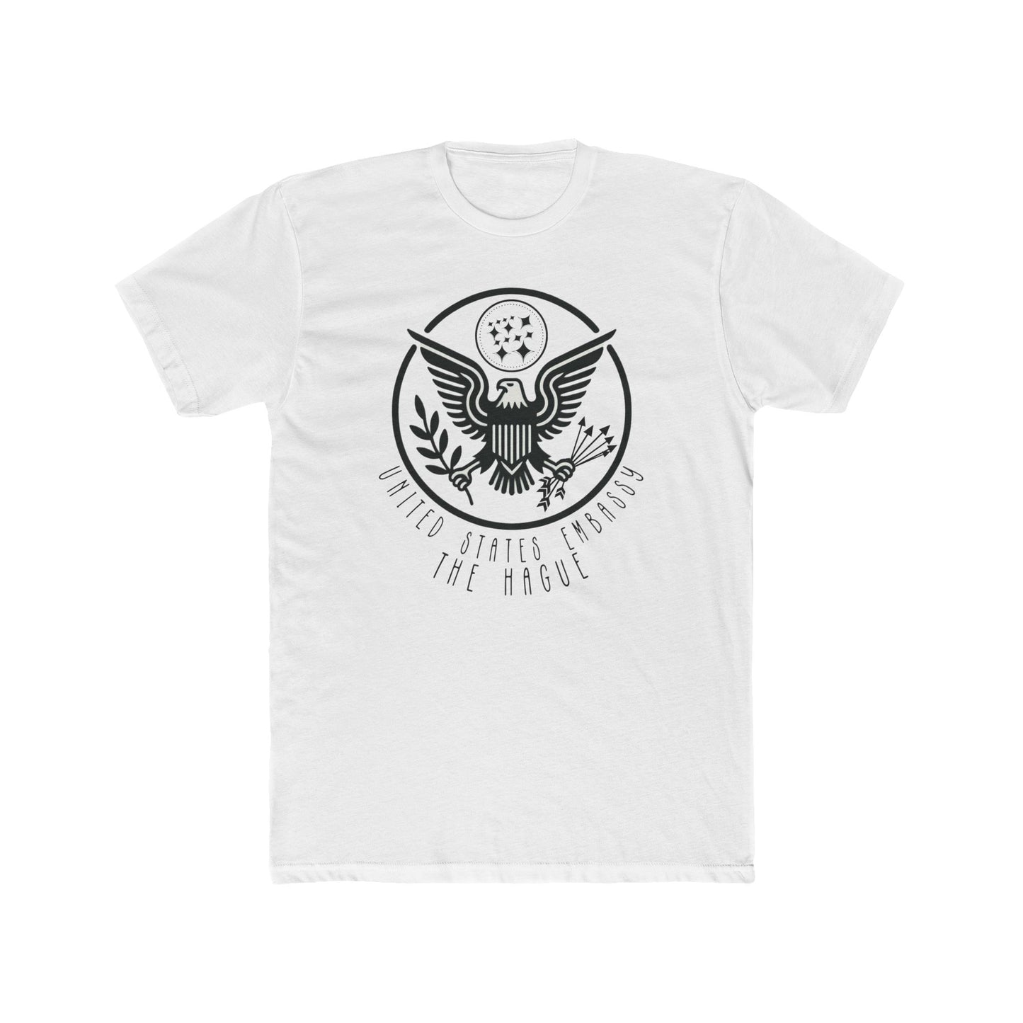 New Art Deco Cotton Crew Tee: The Hague