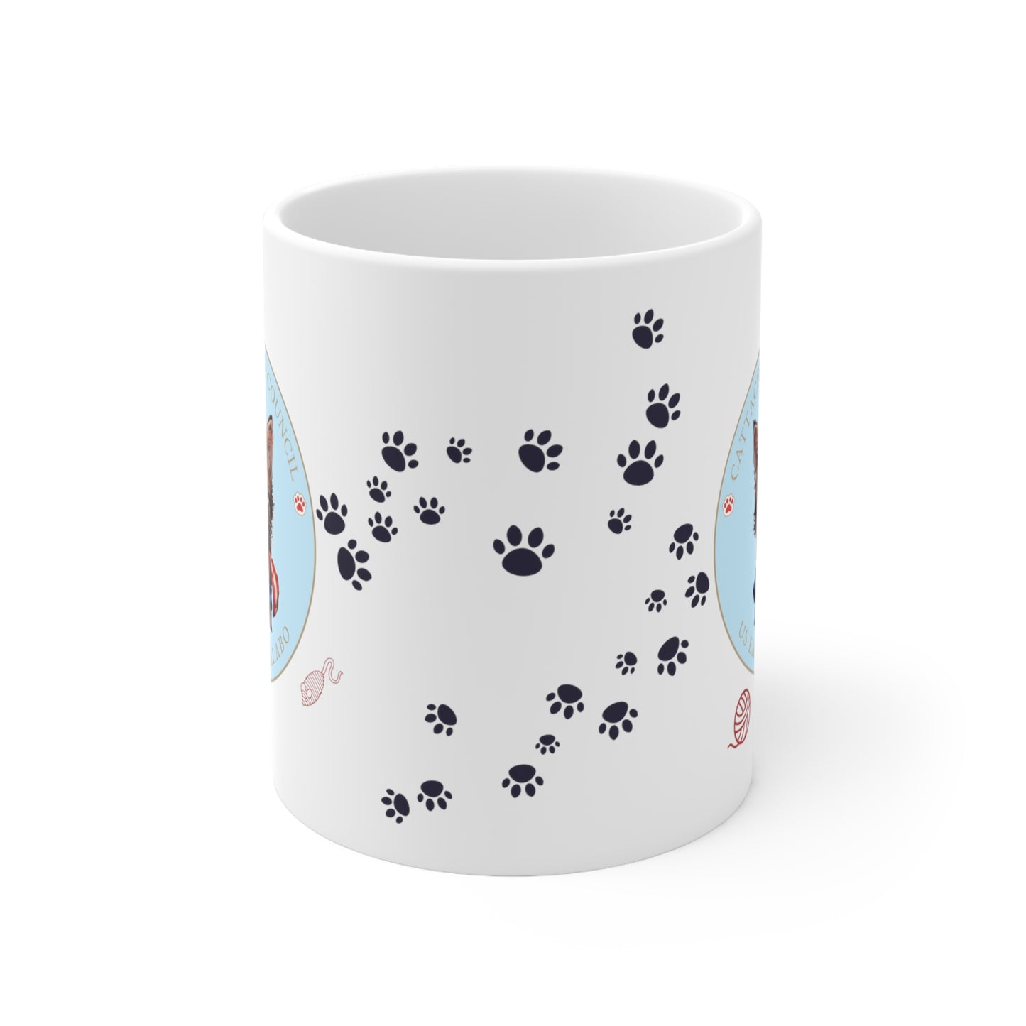 Cattache Mug, Tabby: Malabo