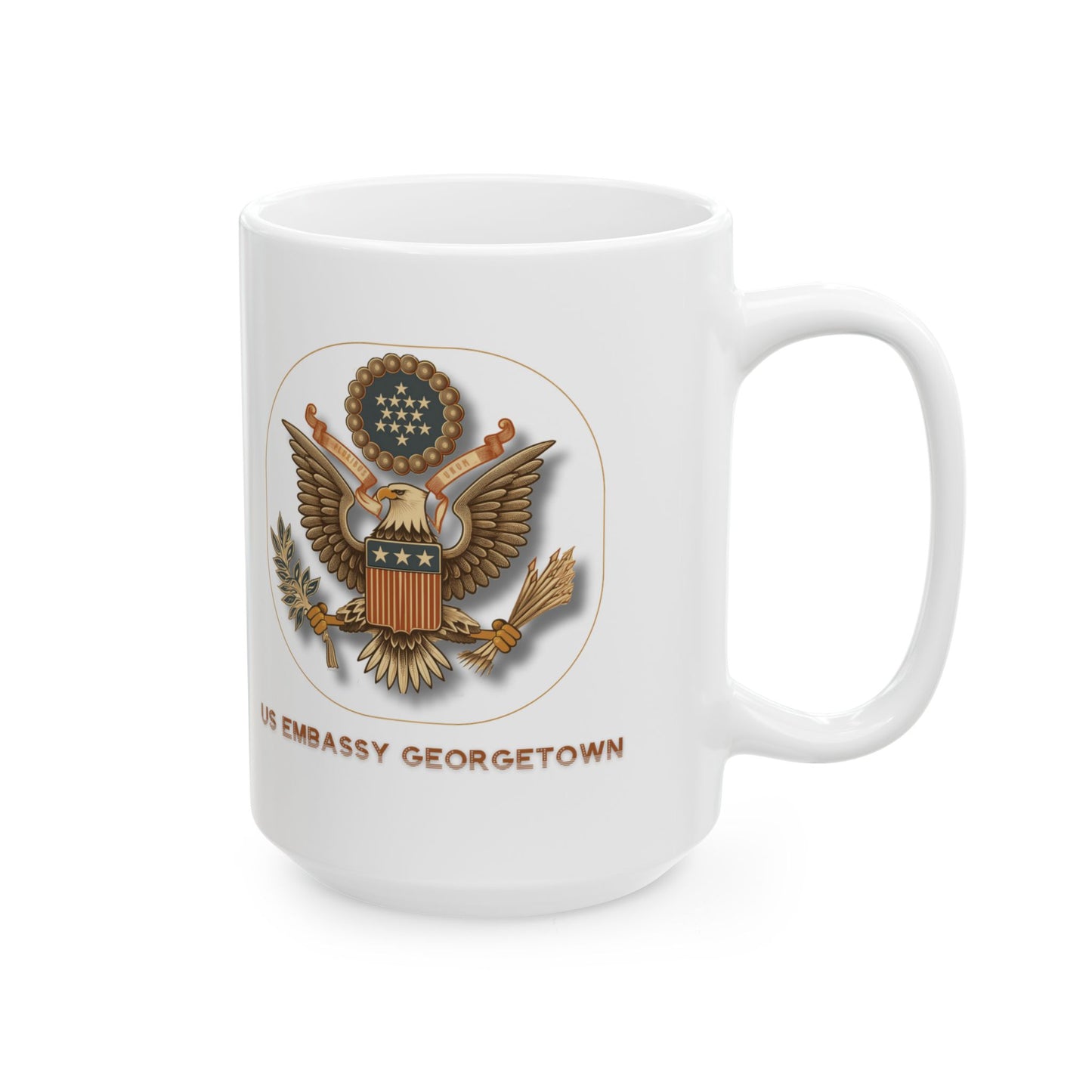 Vintage Great Seal Coffee Mug: Georgetown