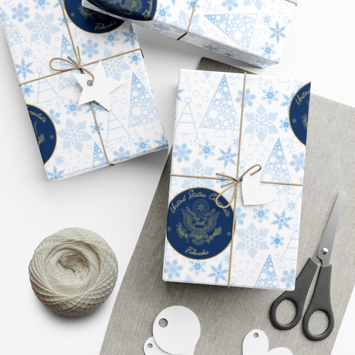 Holiday Gift Wrapping Paper: Fukuoka