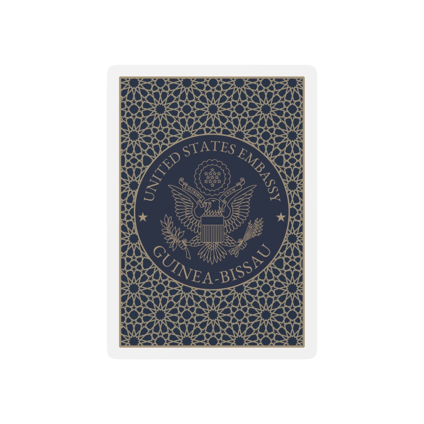 Elegant Playing Cards: Guinea-Bissau