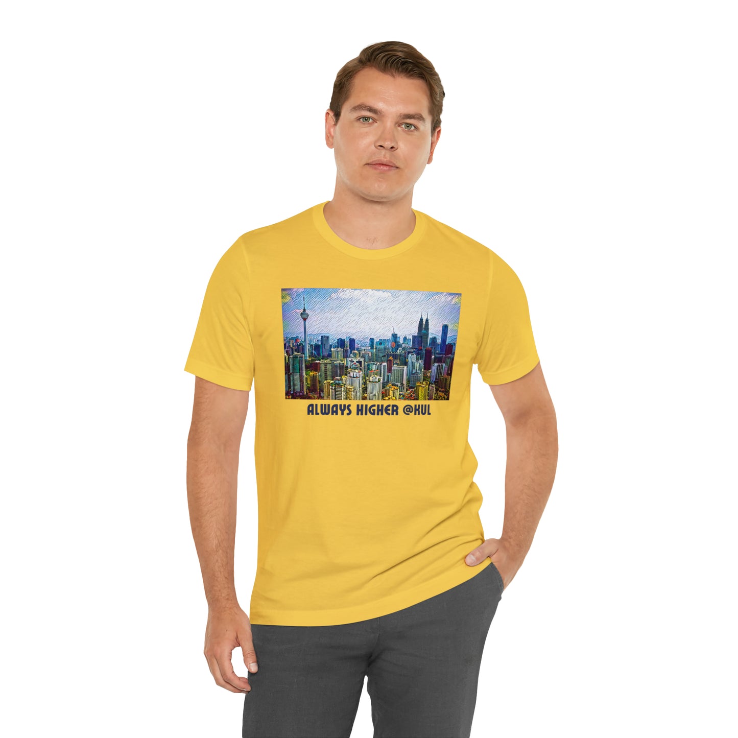 Comfy Short Sleeve T-Shirt: Kuala Lumpur