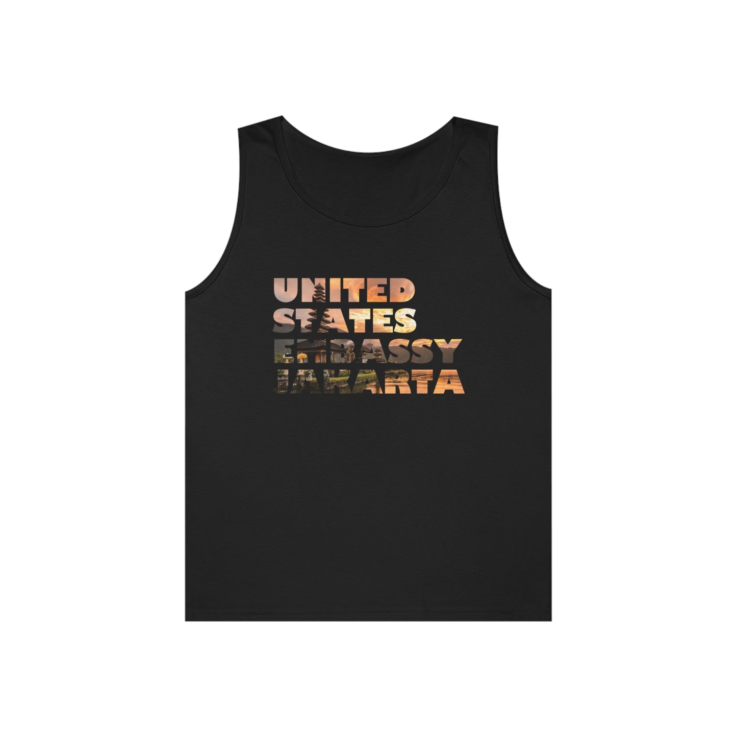 Read the Lines Tank Top: Jakarta