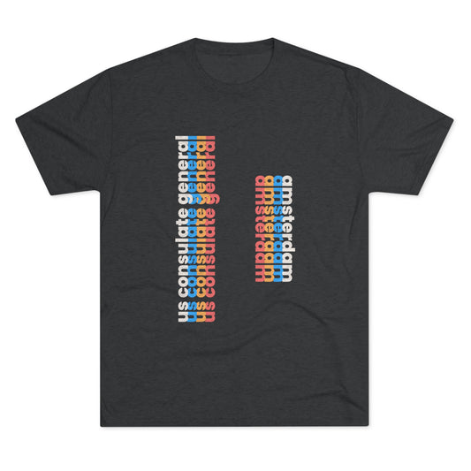 Retro Verso T-Shirt:  Amsterdam