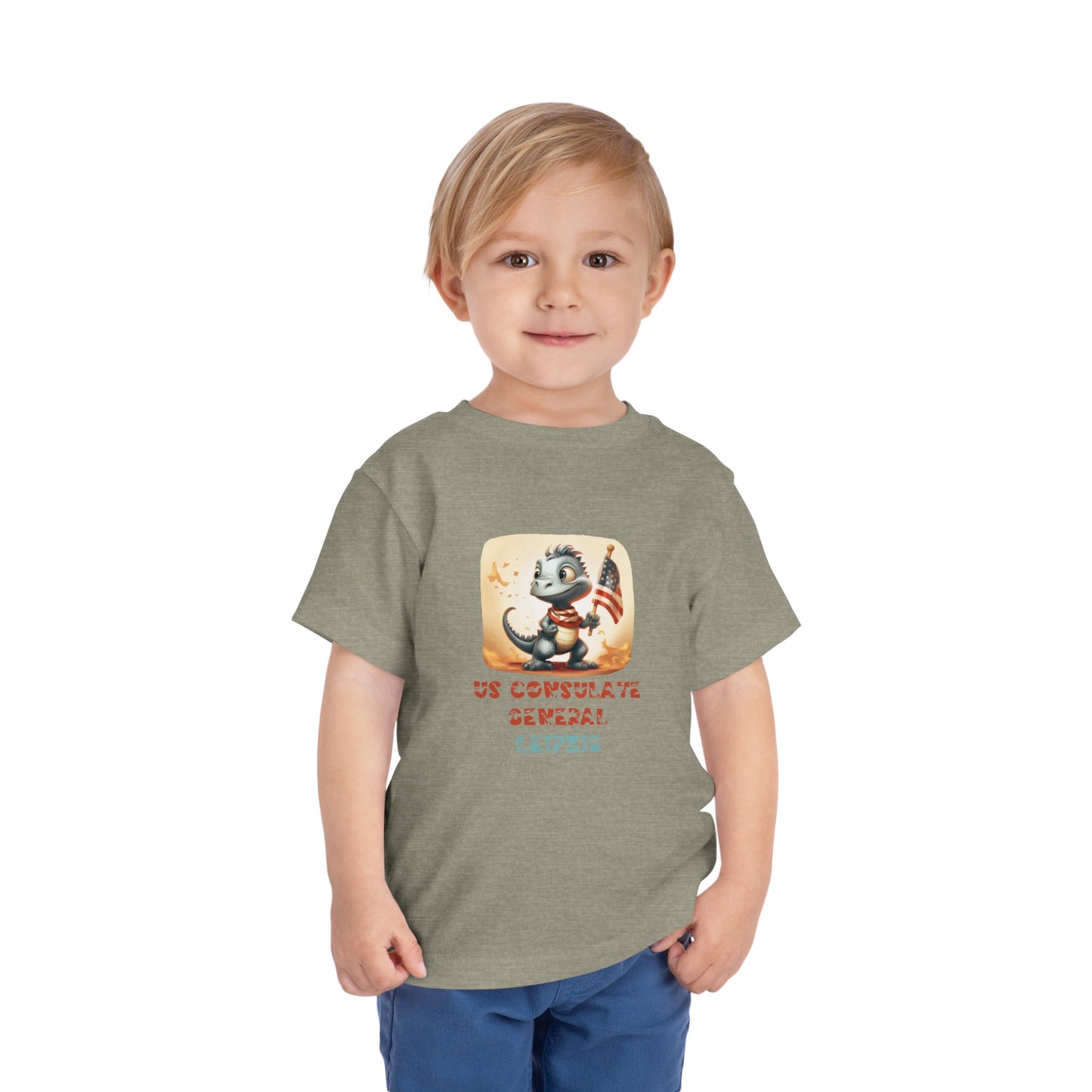 Kid's Dinosaur T-Shirt: Leipzig