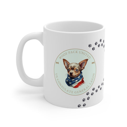 Woof Pack, Chihuahua Mug: Lagos