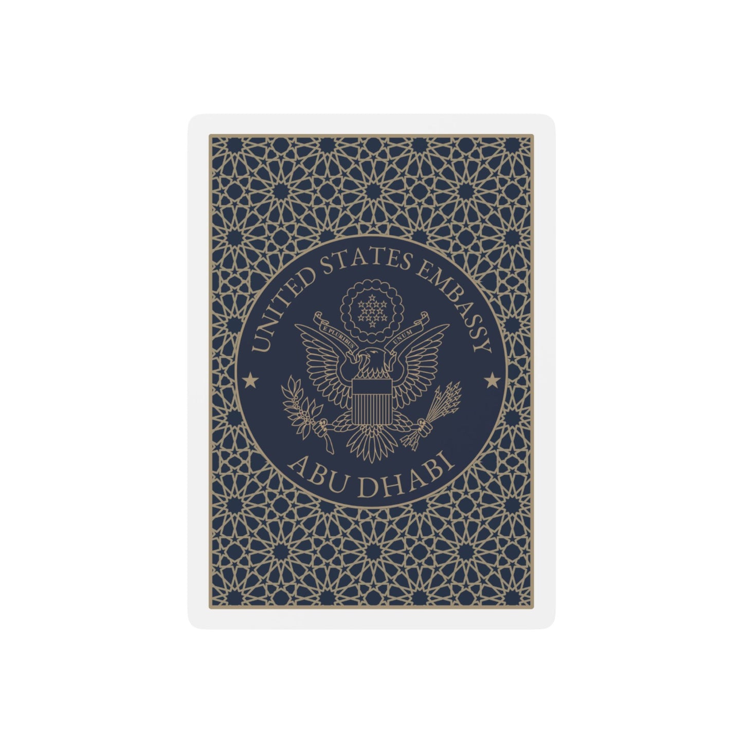 Elegant Playing Cards: Abu Dhabi