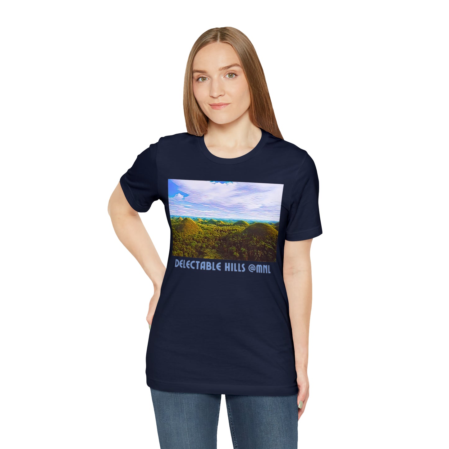 Comfy Short Sleeve Fun T-Shirt: Manila