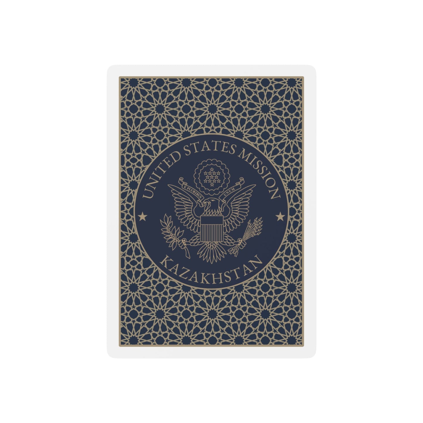 Elegant Playing Cards: Kazakhstan