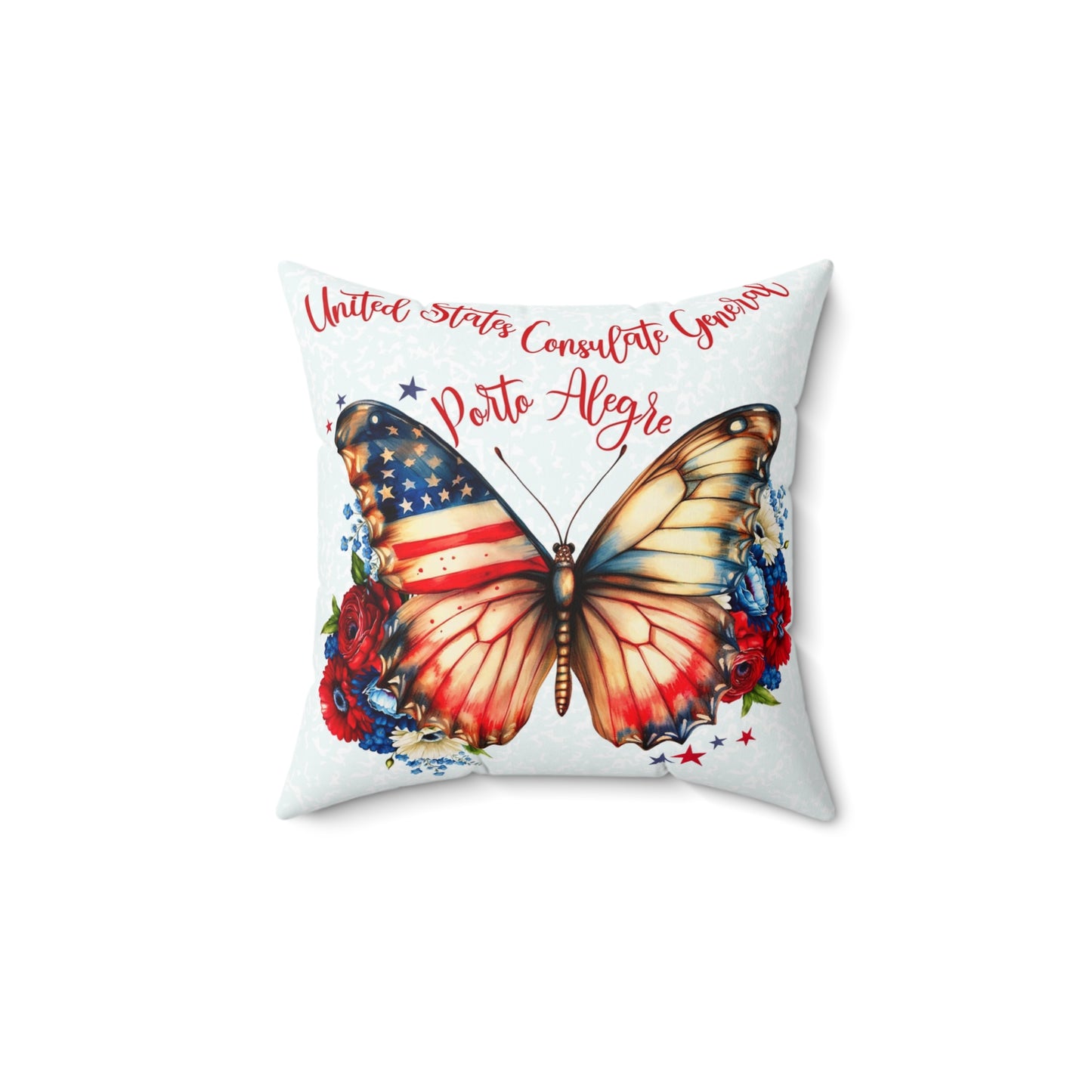 Butterfly Pillow: Porto Alegre