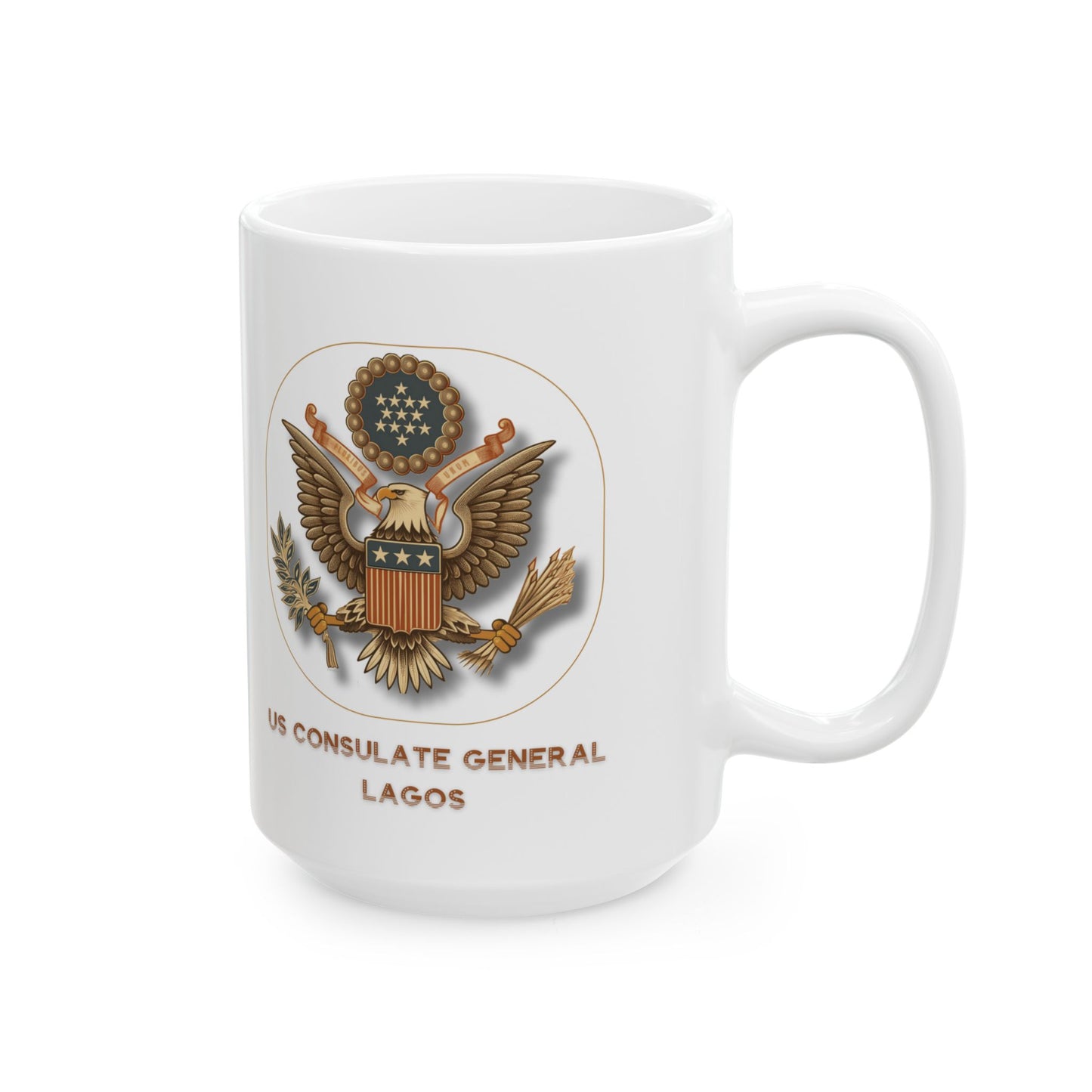 Vintage Great Seal Coffee Mug: Lagos