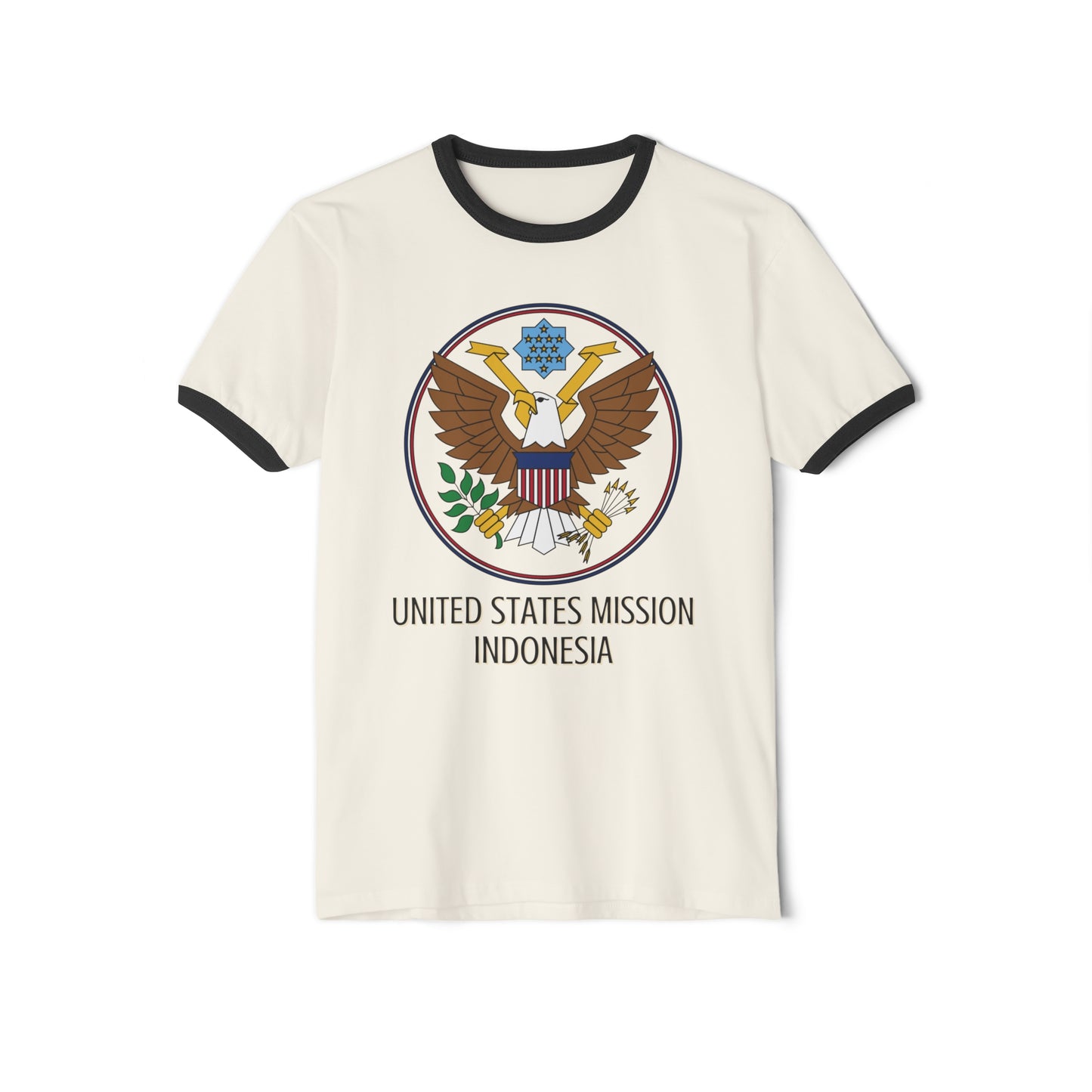 Art Deco Ringer T-Shirt: Indonesia