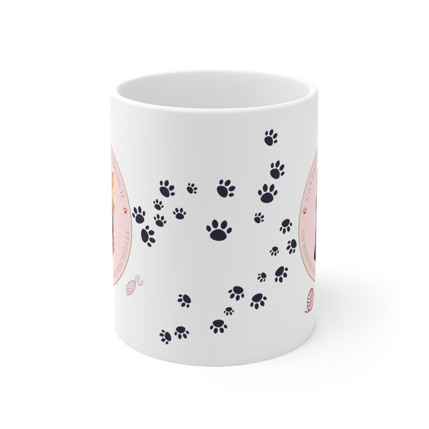 Cattache Mug, Street Cat: Mauritius and Seychelles