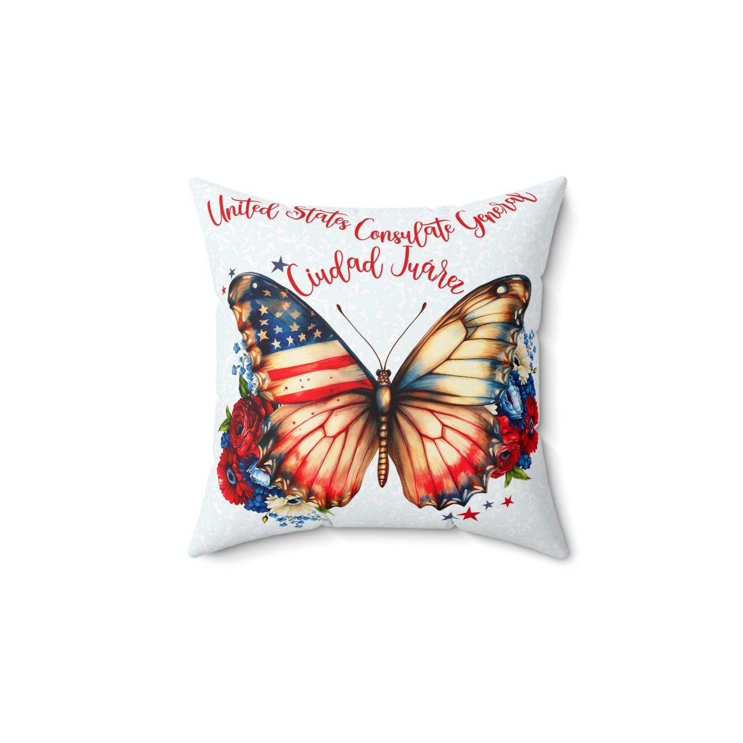 Butterfly Pillow: Ciudad Juarez