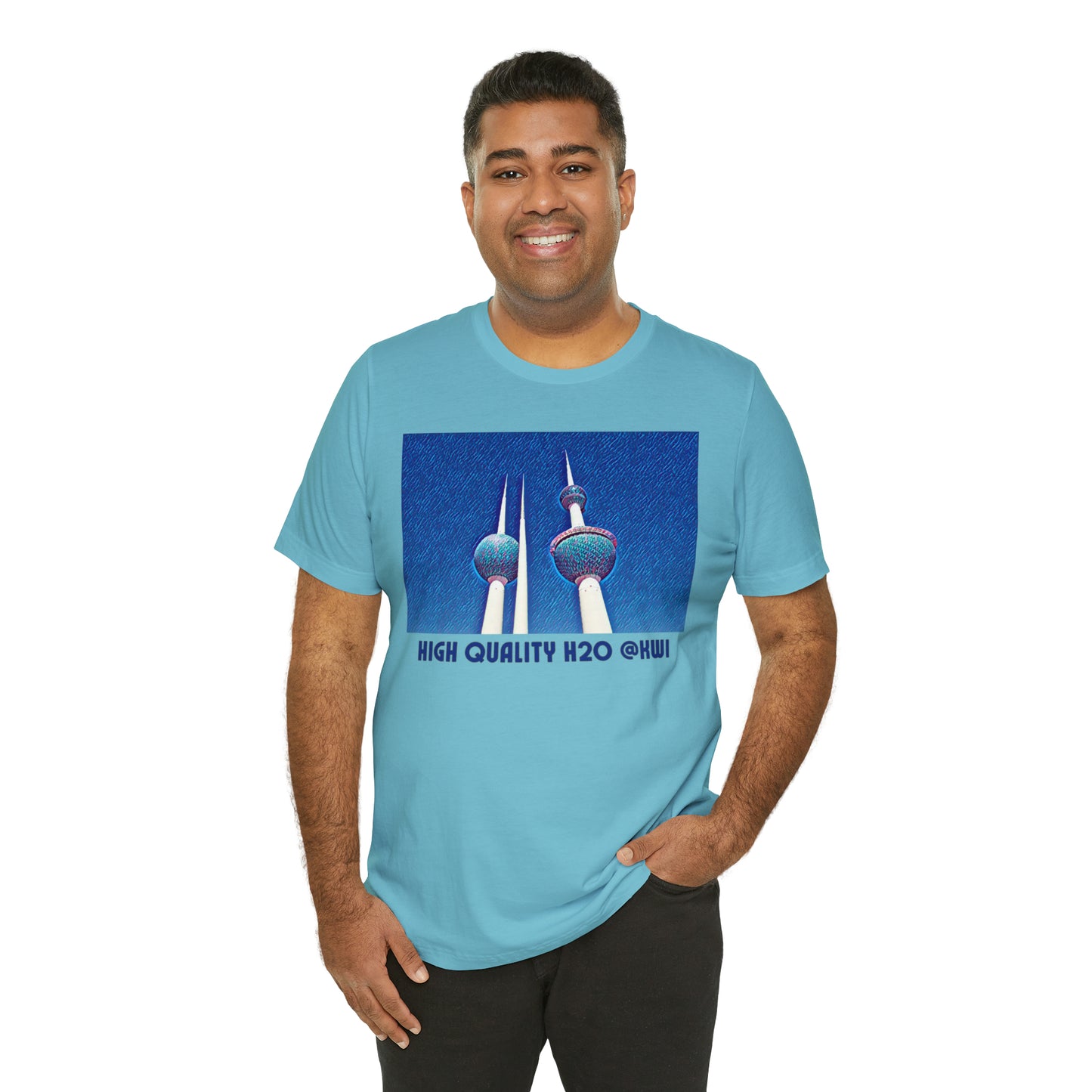 Comfy Short Sleeve Fun T-Shirt: Kuwait City