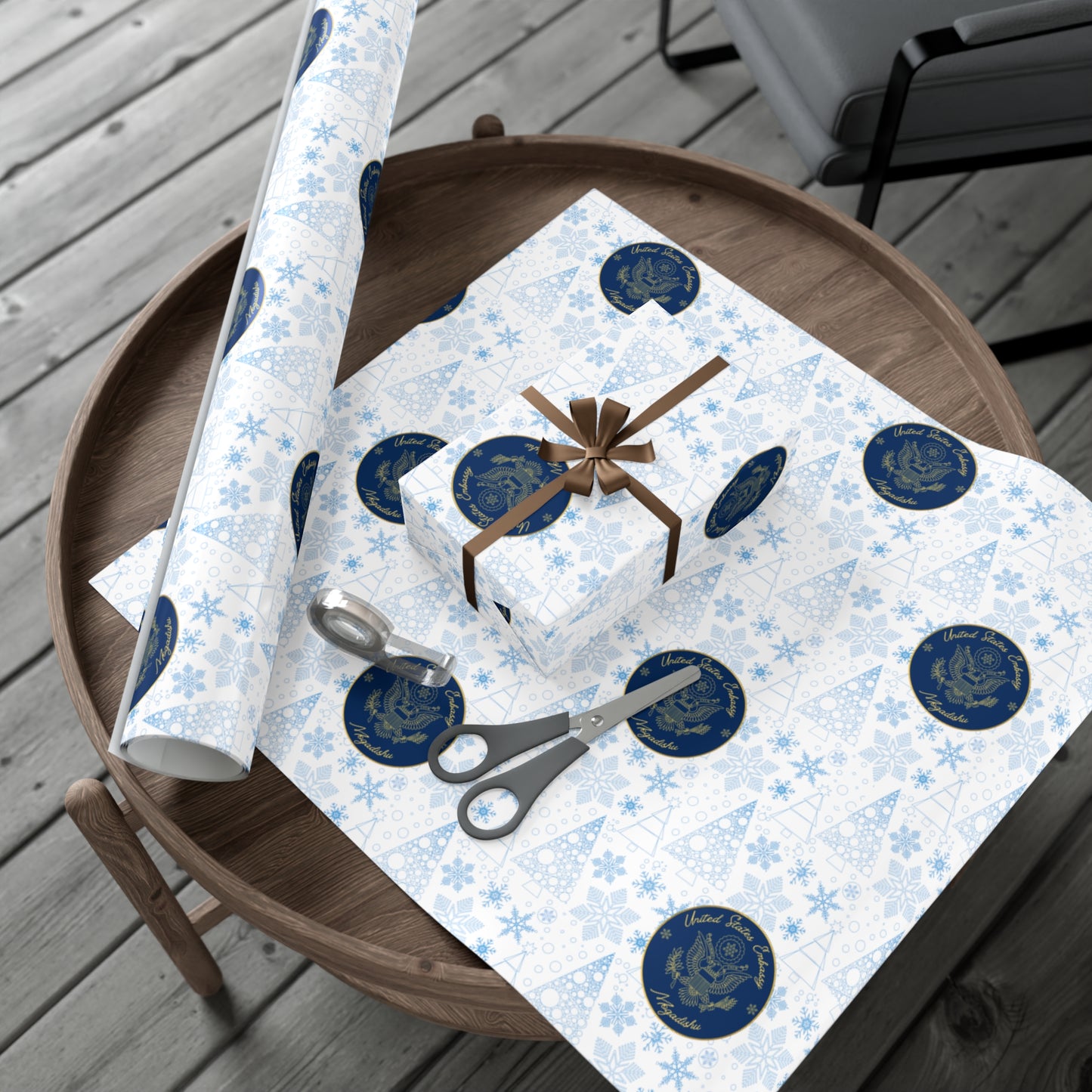 Holiday Gift Wrapping Paper: Mogadishu