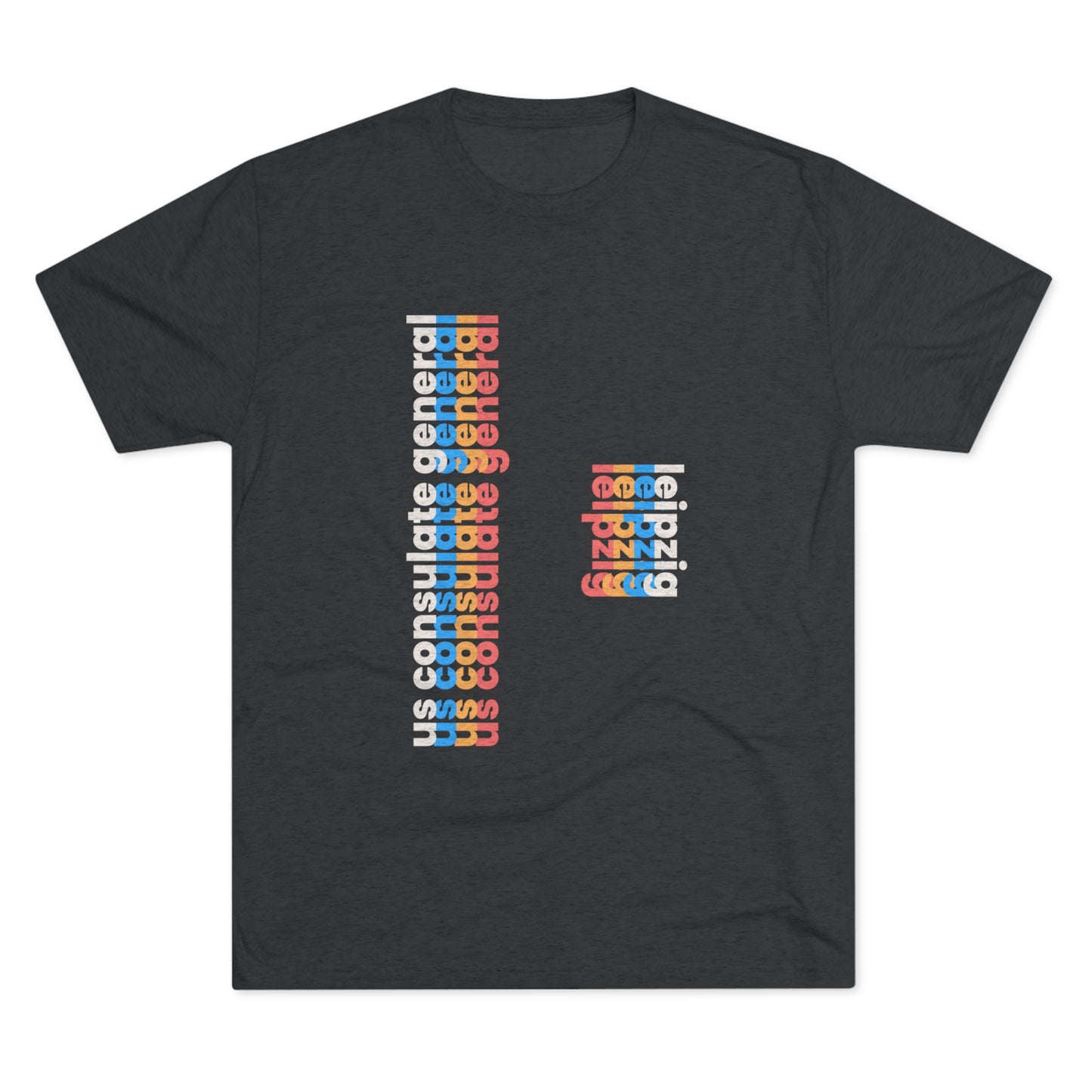 Retro Verso T-Shirt:  Leipzig
