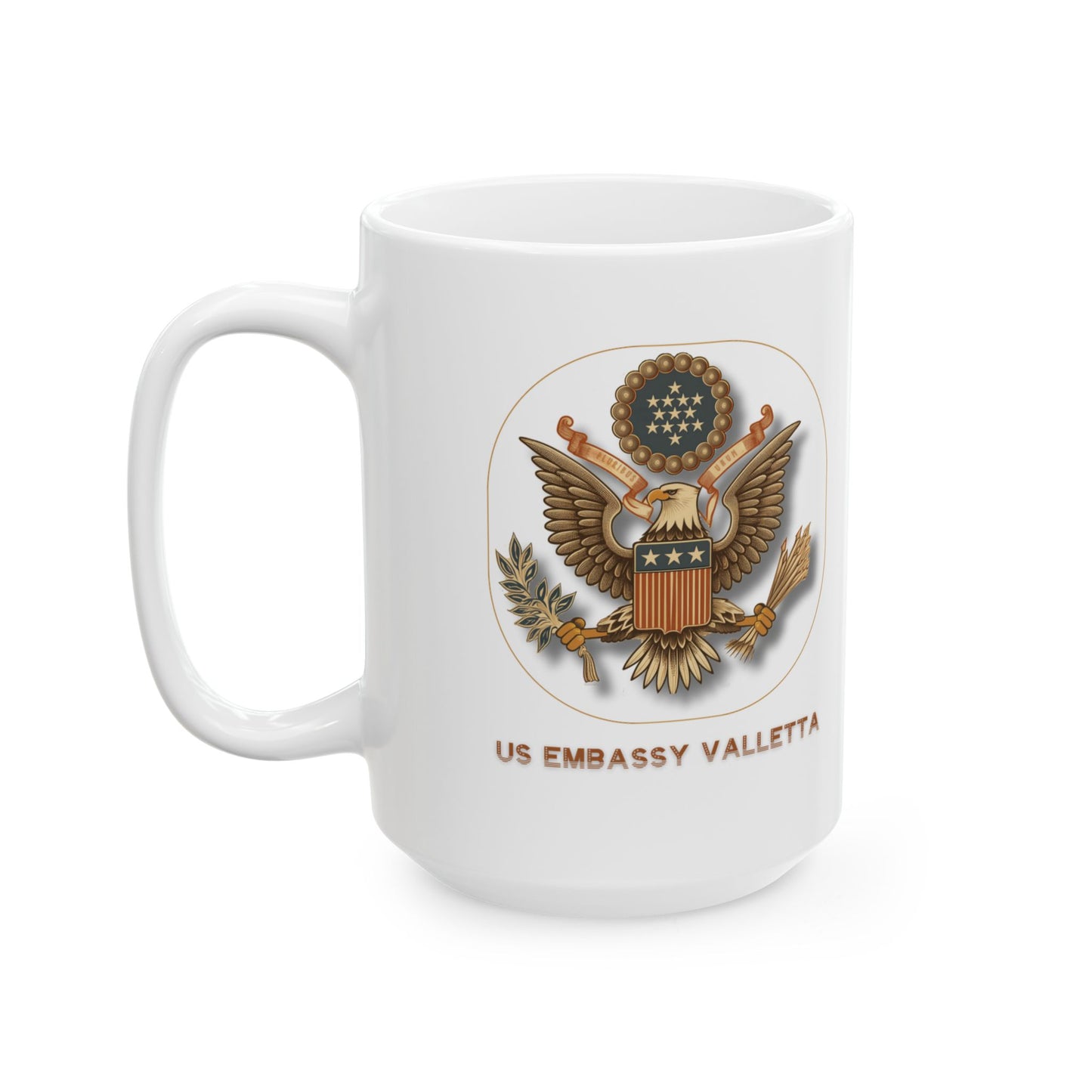 Vintage Great Seal Coffee Mug: Valletta