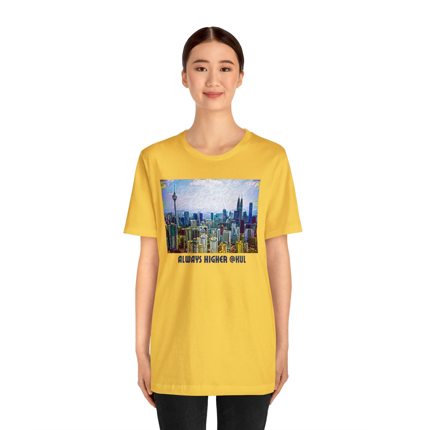 Comfy Short Sleeve T-Shirt: Kuala Lumpur