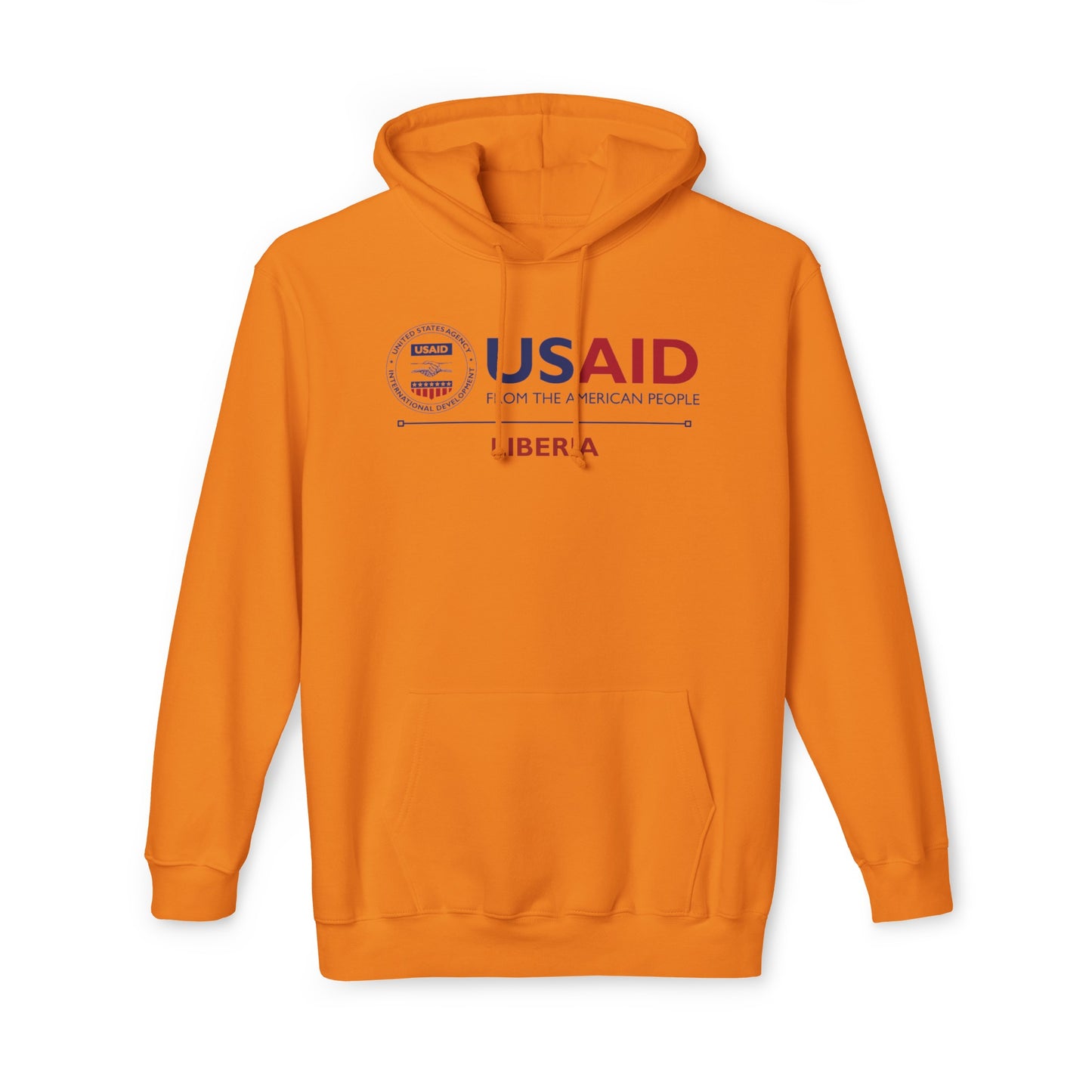 Made in the USA Hoodie, USAID: Liberia