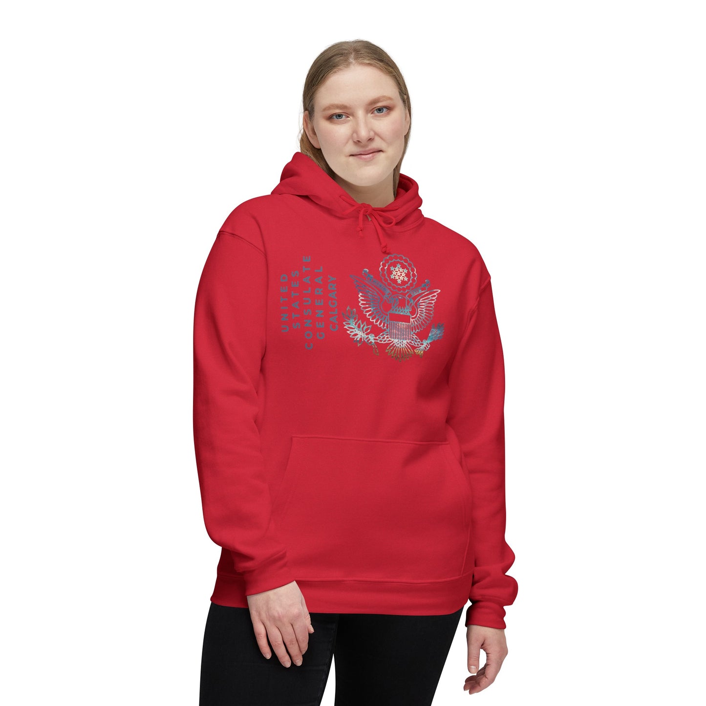 Modern, Made in the USA Hoodie: Calgary