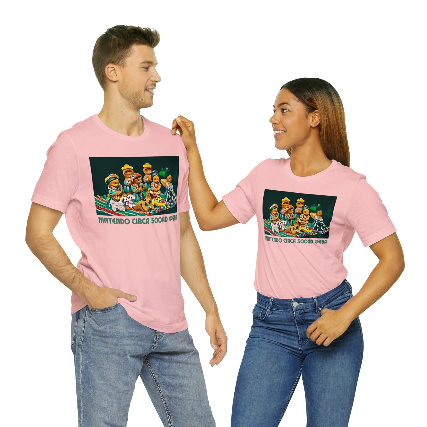 Comfy Short Sleeve Fun T-Shirt: Guatemala City