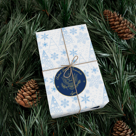 Holiday Gift Wrapping Paper: Lyon