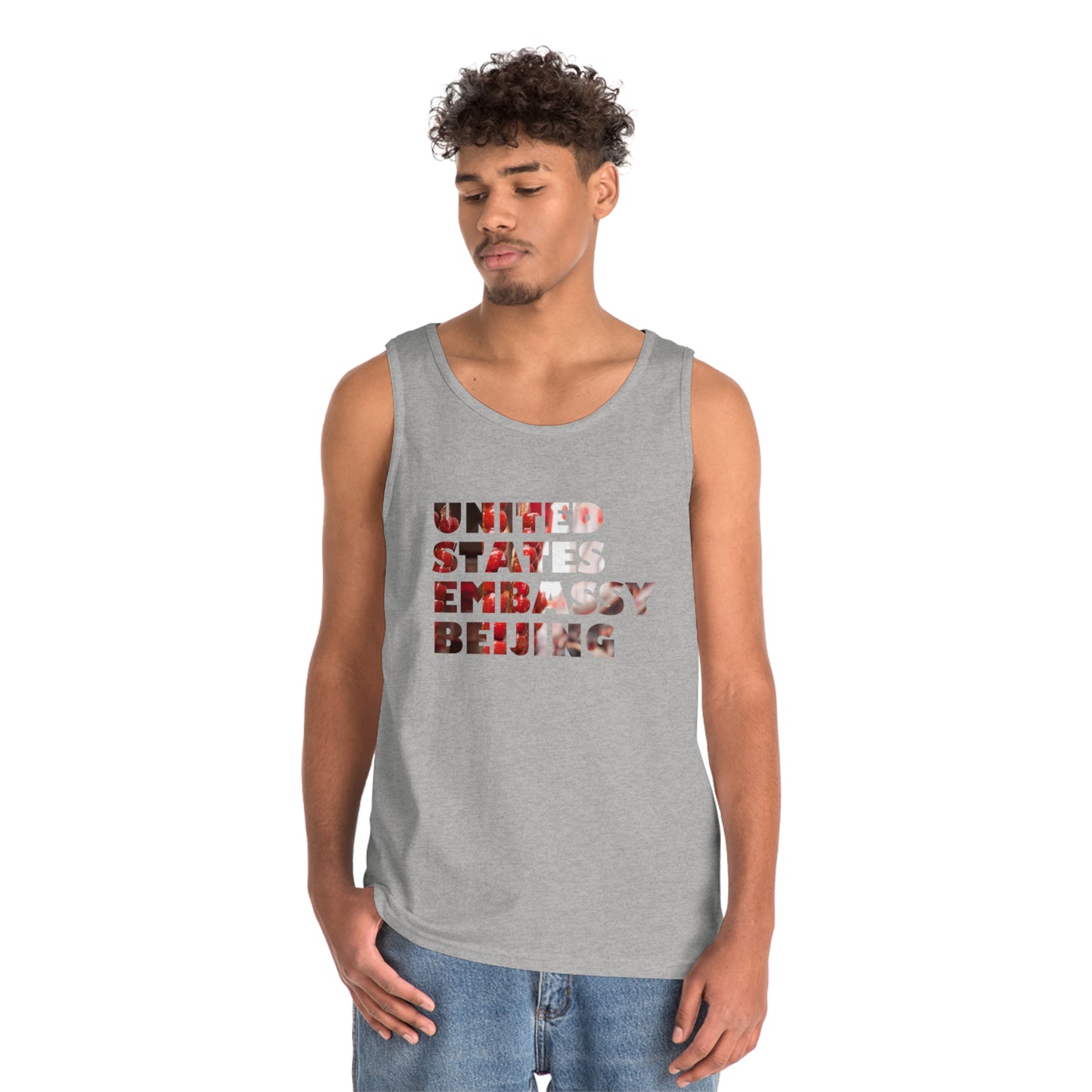 Read the Lines Tank Top: Beijing