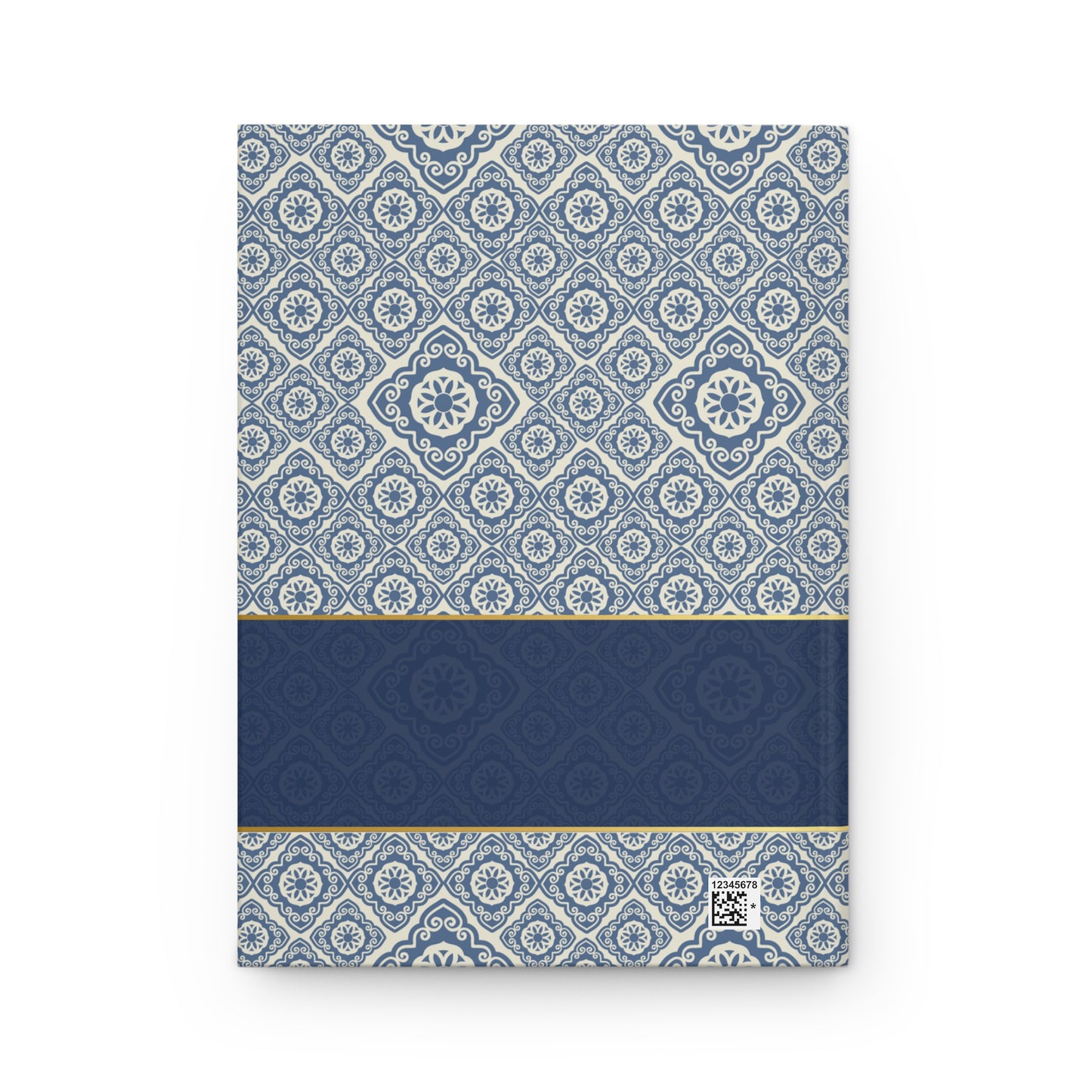 Elegant Patterned Hardcover Journal: Mumbai