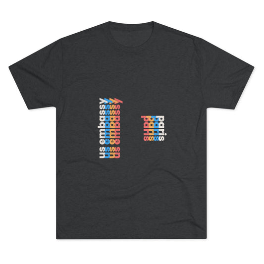 Retro Verso T-Shirt: Paris